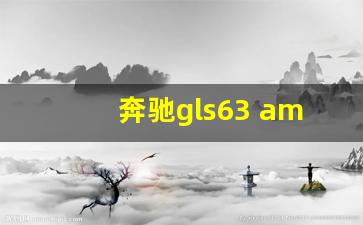 奔驰gls63 amg墨版的价格,AMG GLS 63